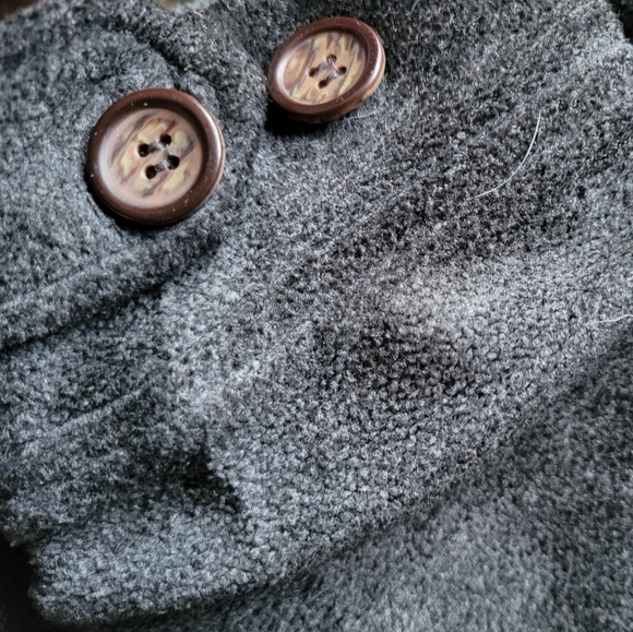 Muskoka Lakes two tone fleece zip up jacket - Picture 4 of 7